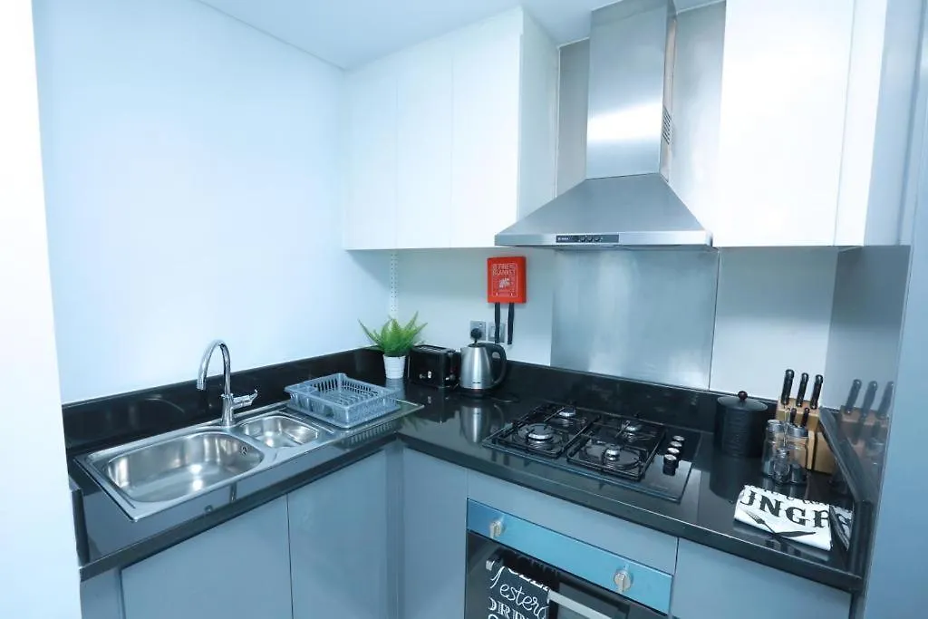 Damac Maison Prive Deluxe Studio With Burj-Khalifa View Dubaj
